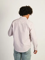 KOLBY STRIPED OXFORD SHIRT