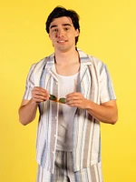 KOLBY STRIPE SHIRT - BLUE