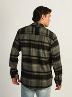 KOLBY TRAPPER OVERSHIRT - BLACK