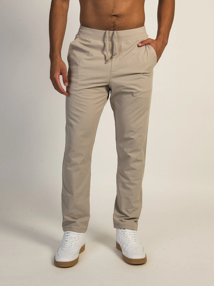 KOLBY KEEP COOL STRETCH PULL ON PANT - PEBBLE