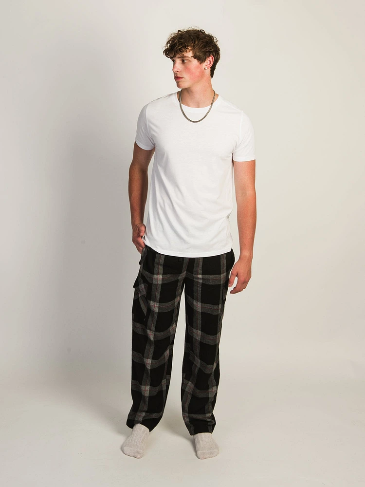 PANTALON À CARREAUX KOLBY THOMAS CARGO