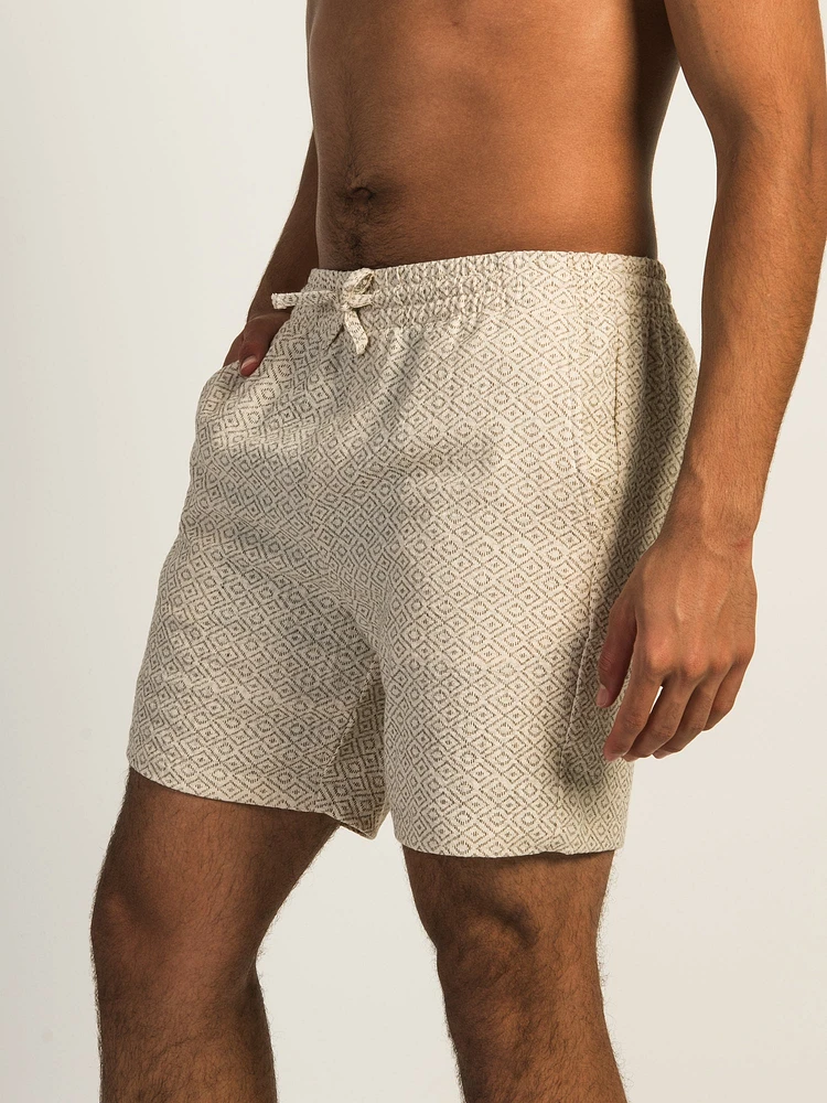 SHORT TEXTURÉ KOLBY – CRÈME