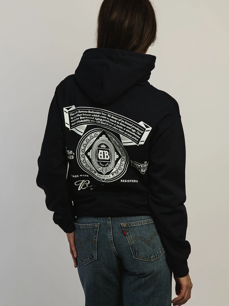 BUDWEISER RETRO PULLOVER HOODIE