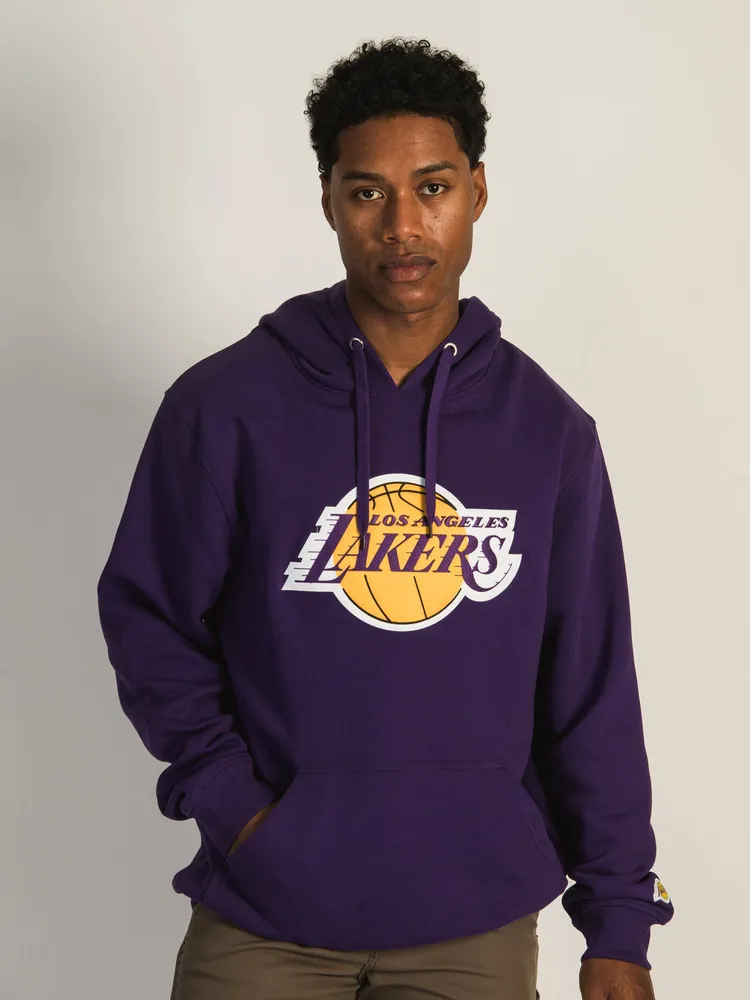 NBA LA LAKERS HARDWOOD PULL OVER HOODIE - CLEARANCE