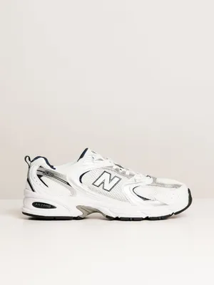 MENS NEW BALANCE THE 530 SNEAKER - WHITE/INDIGO