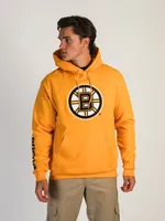 NHL BOSTON BRUINS CENTER ICE PULL OVER HOODIE
