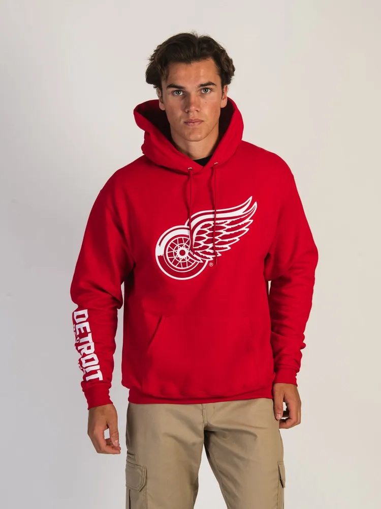 NHL DETROIT RED WINGS CENTER ICE PULL OVER HOODIE