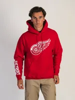 NHL DETROIT RED WINGS CENTER ICE PULL OVER HOODIE