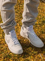 MENS NIKE BIG LOW SNEAKER - WHITE/WOLF GREY