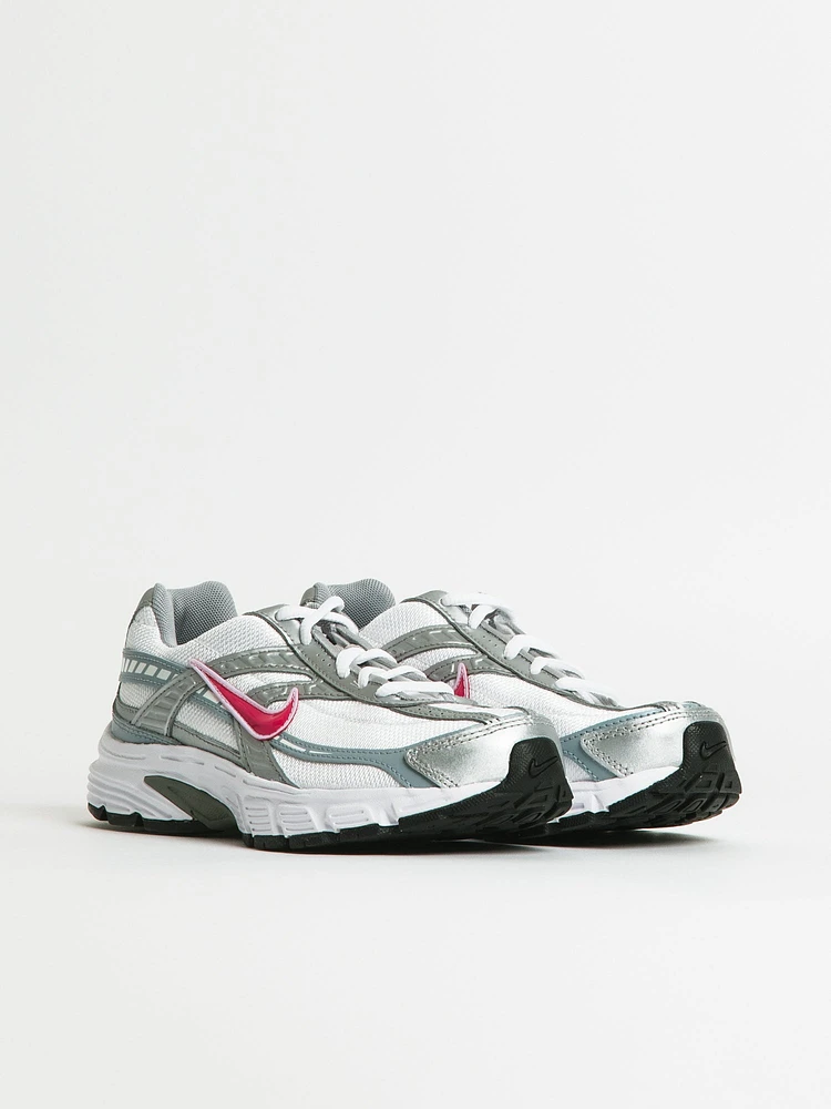 WOMENS NIKE INITIATOR - WHITE/METALLIC SILVER/CHERRY