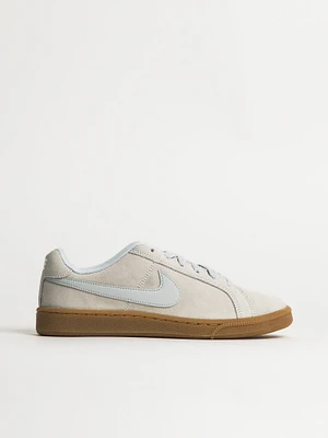 BASKETS EN DAIM NIKE COURT ROYALE POUR FEMMES - PLATINE