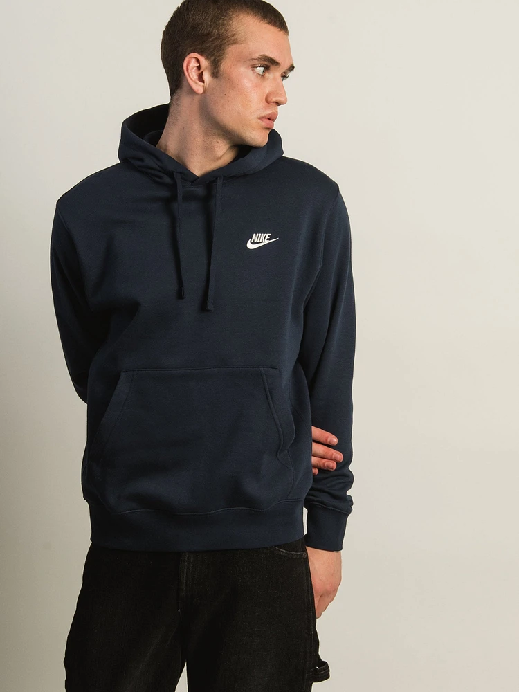 NIKE M NSW CLUB PULLOVER HOODIE-NAVY