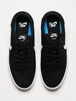 MENS NIKE SB CHARGE CANVAS - BLACK/WHITE