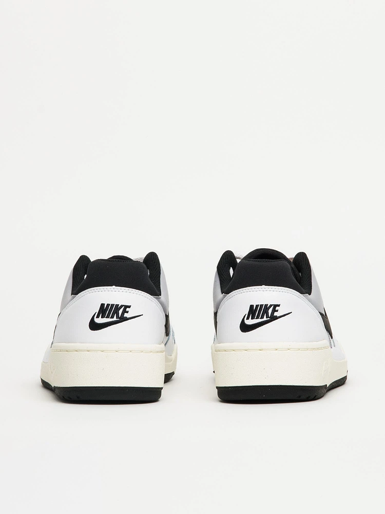MENS NIKE FULL FORCE LOW SNEAKER - WHITE/PEWTER/SAIL/BLACK