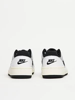 MENS NIKE FULL FORCE LOW SNEAKER - WHITE/PEWTER/SAIL/BLACK
