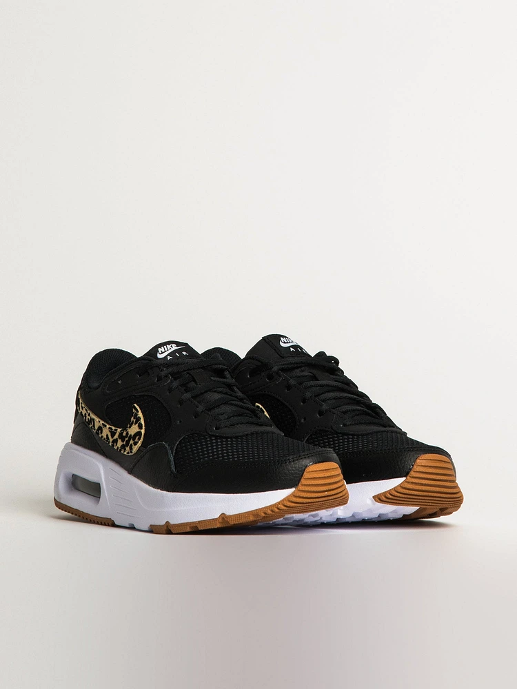 WOMENS NIKE AIR MAX SC SNEAKERS - BLACK/WHITE/LEOPARD