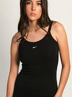 NIKE SPORTSWEAR CHILL KNIT RIB TANK TOP DRESS