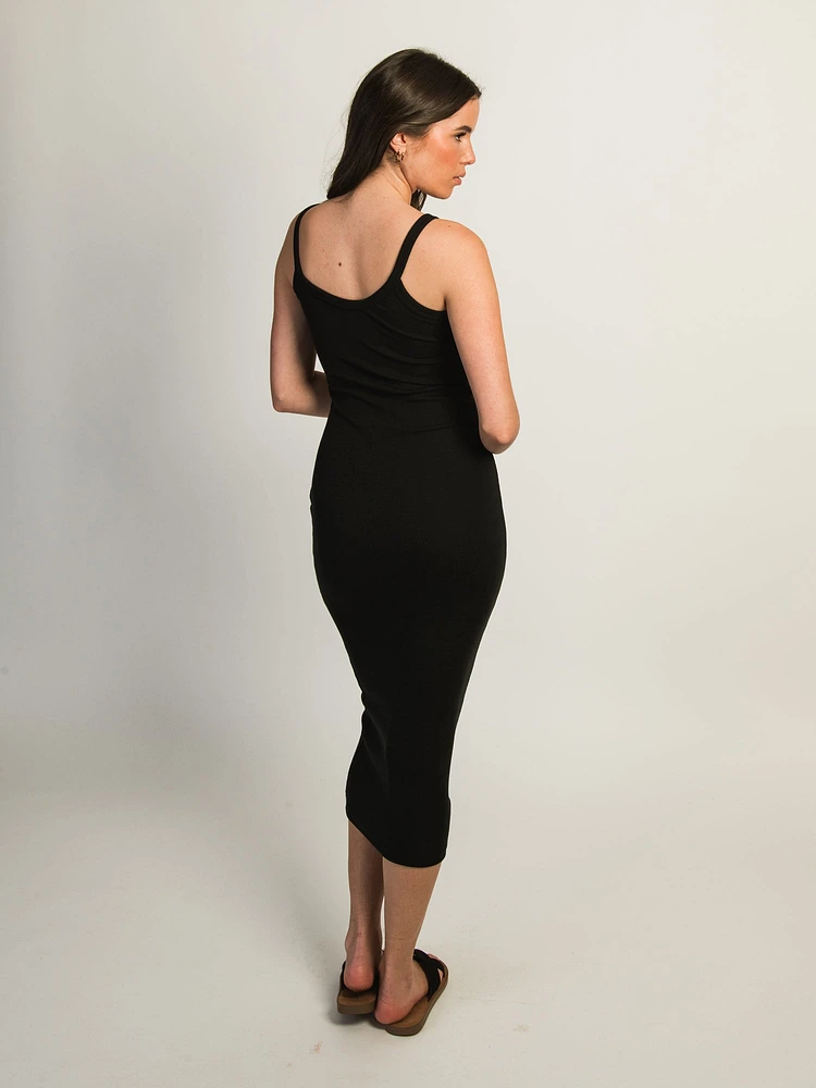 NIKE SPORTSWEAR CHILL KNIT RIB TANK TOP DRESS