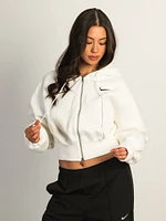 NIKE SPORTSWEAR PHOENIX FLEECE CROP FULL ZIP