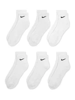 NIKE EVERYDAY CUSHIONED ANKLE SOCKS 6 PACK