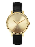 WOMENS KENSINGTON LEATHER - GOLD WATCH - CLEARANCE