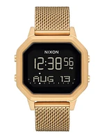 NIXON SIREN MILANESE - ALL GOLD - CLEARANCE