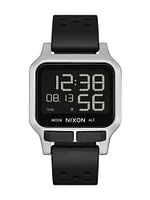 NIXON HEAT - SILVER - CLEARANCE