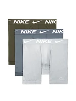 NIKE BOXER BRIEF 3PACK - GREY PEARL