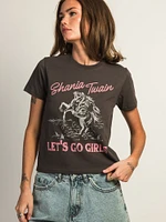 SHANIA TWAIN BOYFRIEND FITTED TEE