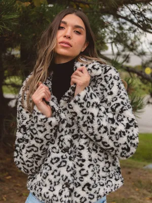 ONLY EMILY ALL OVER PRINT YEDDY JACKET - CLEARANCE