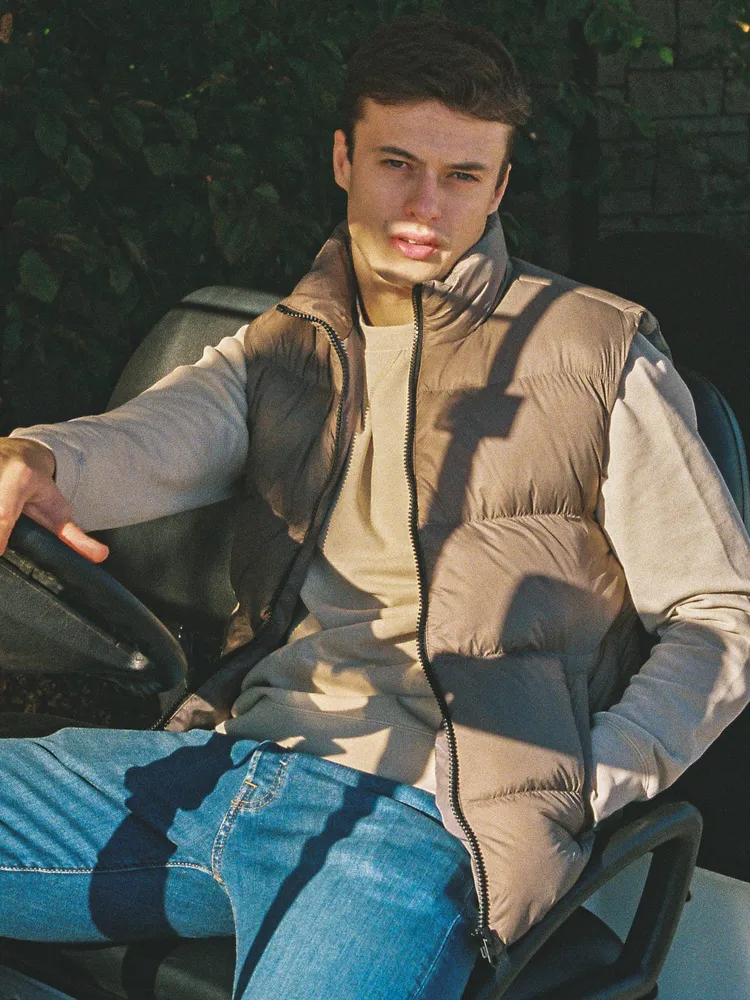 ONLY MELVIN QUILTED VEST - CLEARANCE
