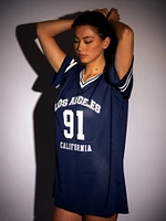 PRINCESS POLLY MICHAIL JERSEY MINI DRESS