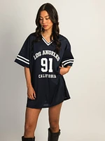 PRINCESS POLLY MICHAIL JERSEY MINI DRESS