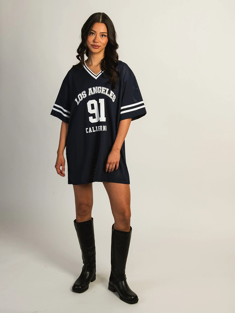 PRINCESS POLLY MICHAIL JERSEY MINI DRESS
