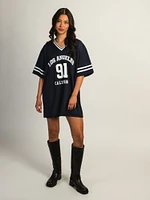 PRINCESS POLLY MICHAIL JERSEY MINI DRESS
