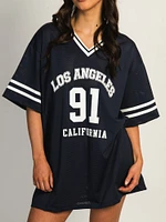 PRINCESS POLLY MICHAIL JERSEY MINI DRESS