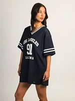 PRINCESS POLLY MICHAIL JERSEY MINI DRESS