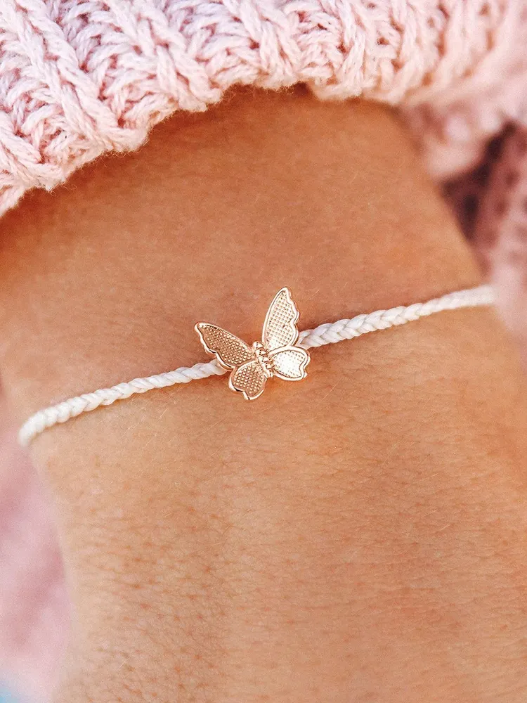 BRACELET PAPILLON EN VOL