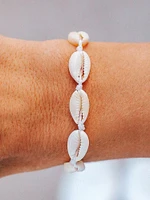 PURA VIDA KNOTTED COWRIES BRACELET - CLEARANCE