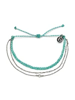 BRACELET EN CHAÎNE SATELLITE