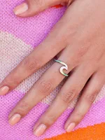 PURA VIDA TIE DYE WAVE RING - CLEARANCE