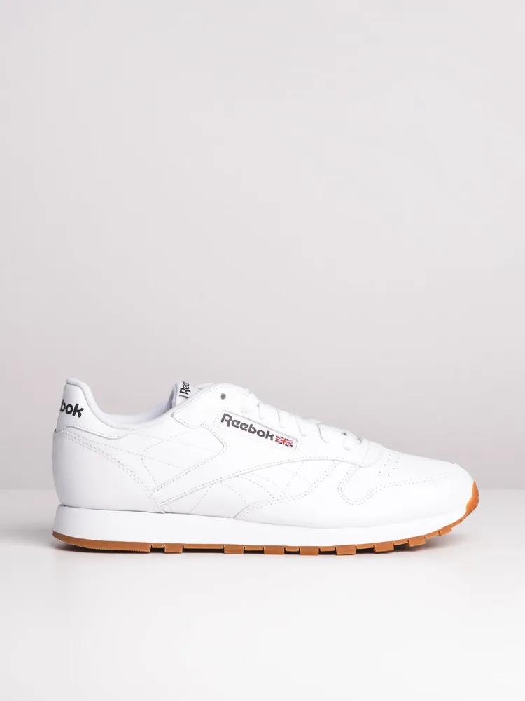 MENS REEBOK CLASSIC LEATHER SNEAKERS - CLEARANCE