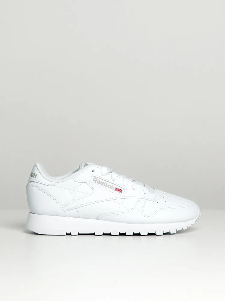 WOMENS REEBOK CLASSIC LEATHER SNEAKERS - CLEARANCE