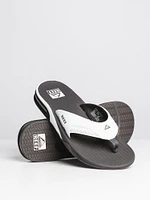 SANDALES POUR HOMMES FANNING GRIS/BLANC