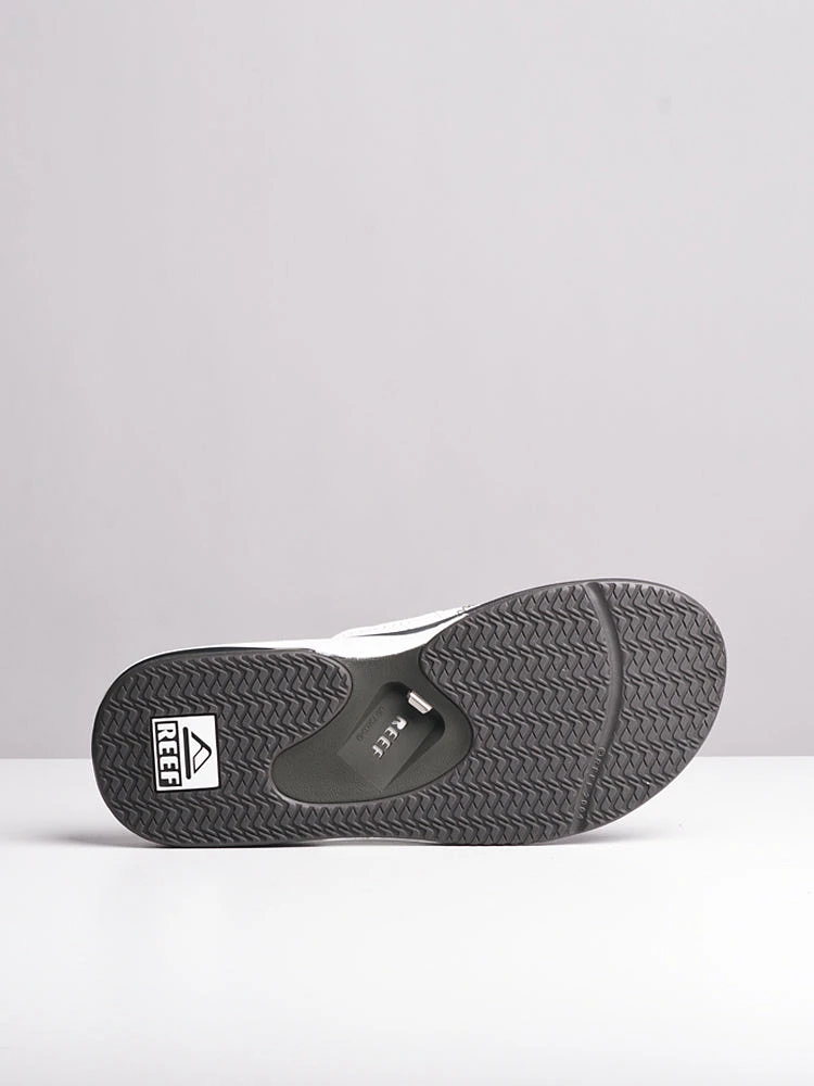 SANDALES POUR HOMMES FANNING GRIS/BLANC