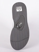 SANDALES POUR HOMMES FANNING GRIS/BLANC