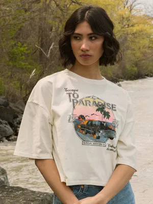RIP CURL ESCAPE TO PARADISE T-SHIRT - CLEARANCE
