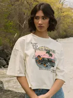 RIP CURL ESCAPE TO PARADISE T-SHIRT - CLEARANCE