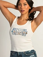 RIP CURL LUNA RIBBED TANK TOP