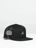 RVCA VA ALL THE WAY TRUCKER - BLK - CLEARANCE